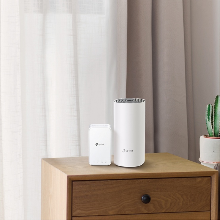 Imagine Sistem Mesh Wi-Fi AC1200, TP-LINK Deco E3(2-pack)